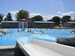 Children playing in the shallow pool
