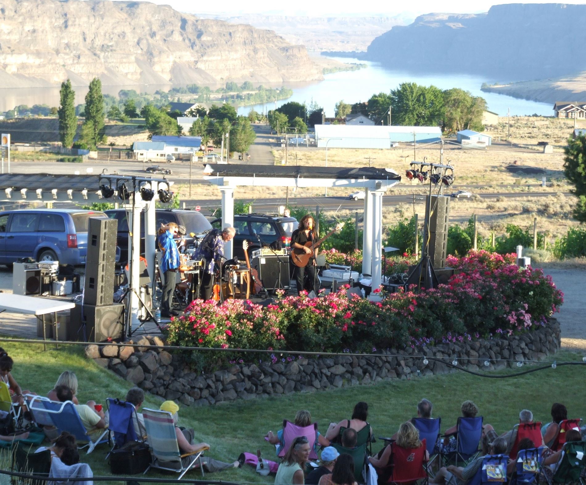 Outdoor concert
