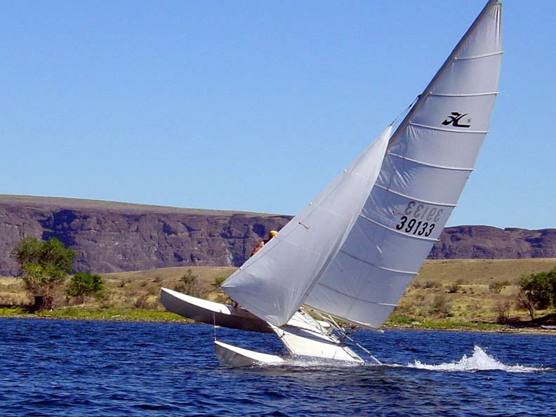 Sailboat on the water