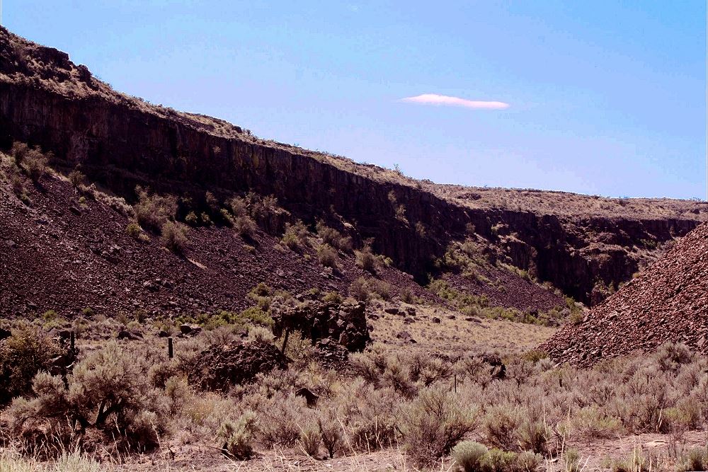 Ground view of the Basalt Columns
